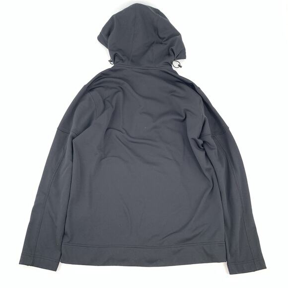 Champion Elite Performance Quarter Zip Hoodie Jacket Size Medium Mens Black M - Picture 2 of 6